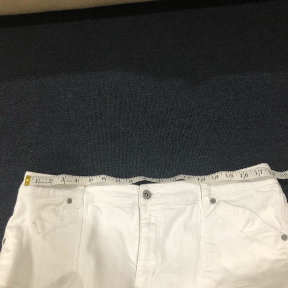 Chico’s Platform White Capris Size 16 - Picture 9 of 11